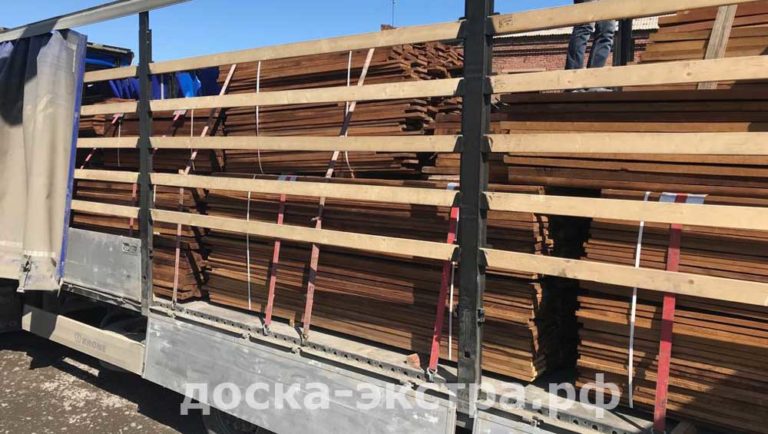 Термодоска, Загрузка в фуру