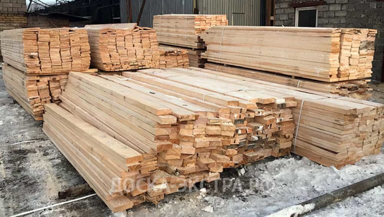 Доска класса Экстра Сосна. Склад