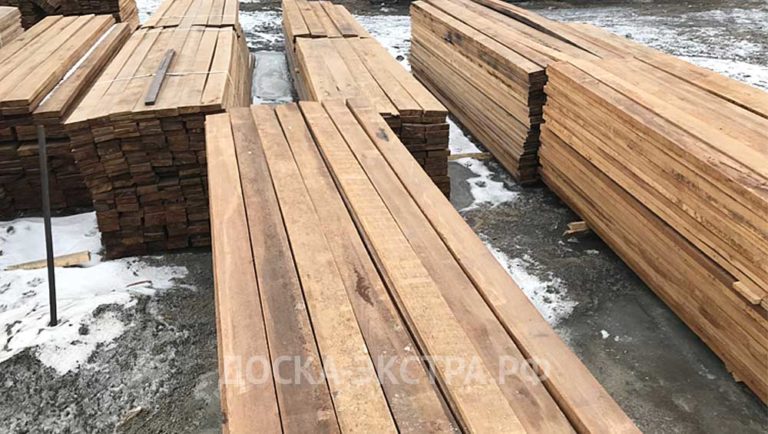 Склад. Обрезная доска