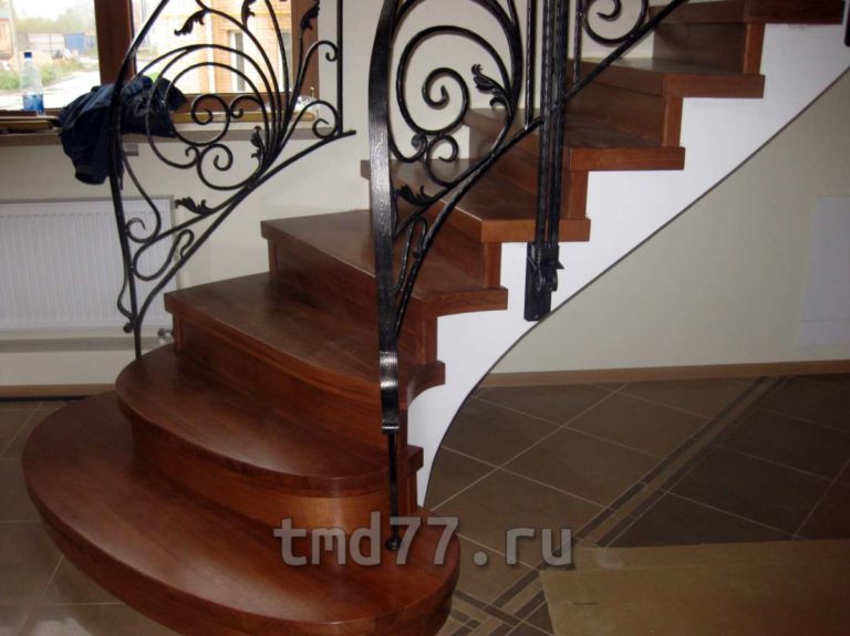 Лестницы из дерева термически модифицированного.