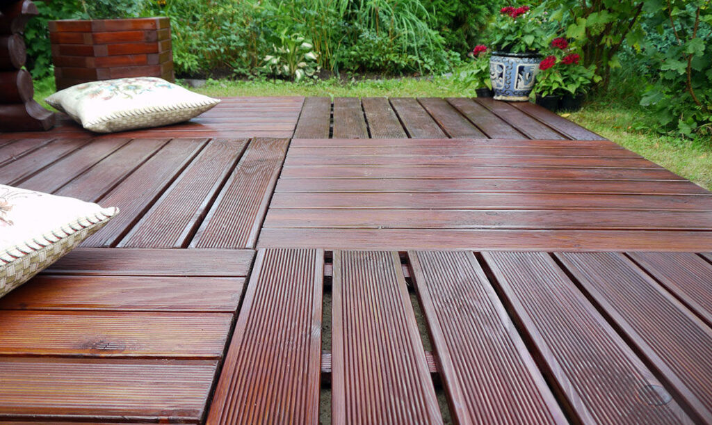 Паркет-садовый